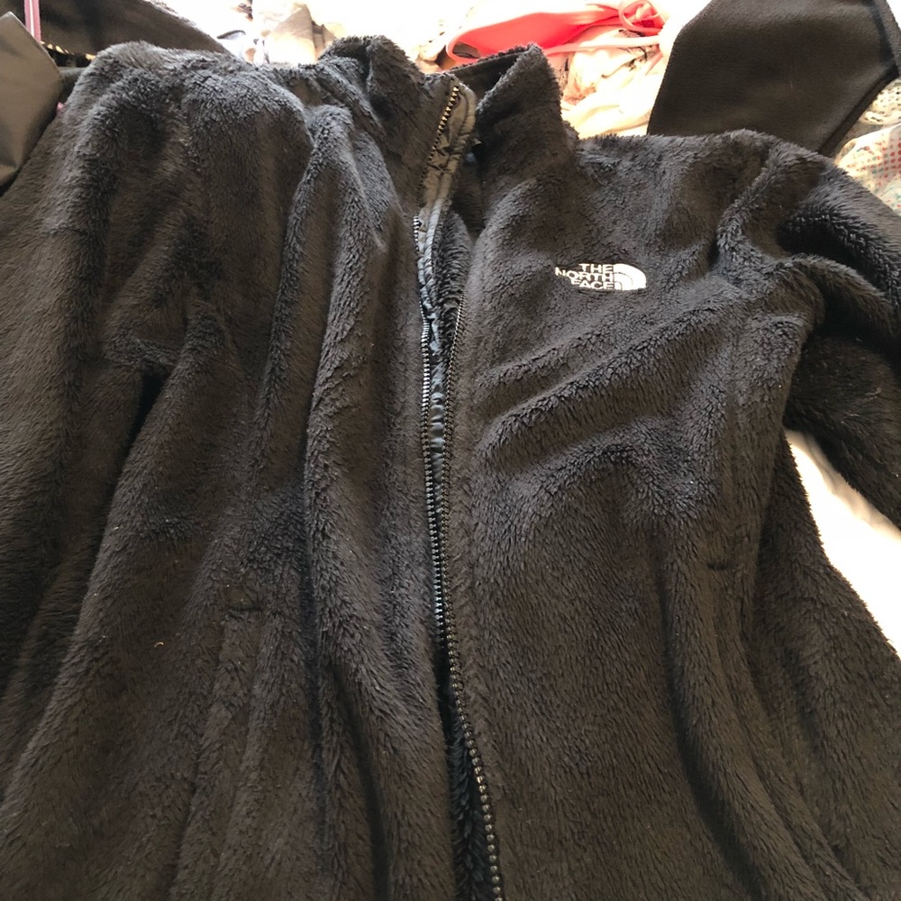 North face jacket worn